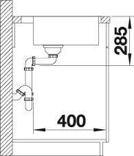 Blanco Supra 500-IF/A nerez