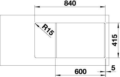 Blanco Favum XL 6 S biela soft