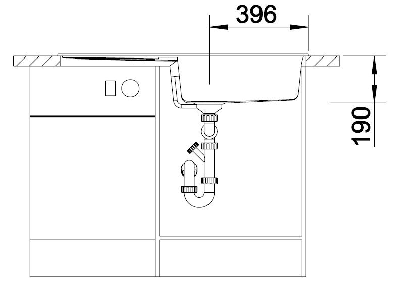 Blanco Metra XL 6 S biela soft