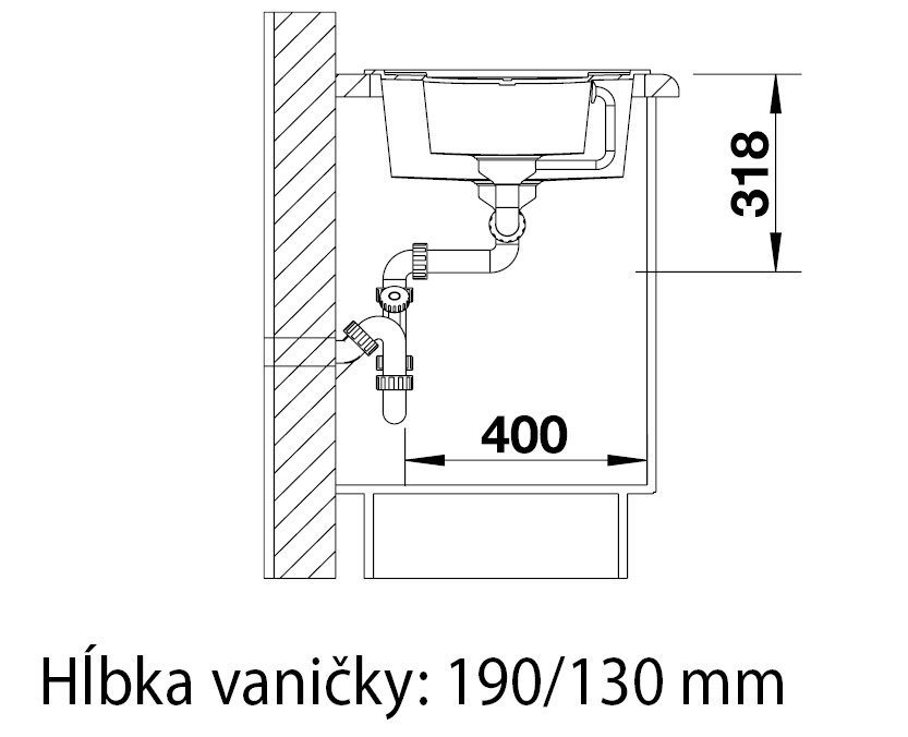 Blanco Metra 6 S sivá vulkán
