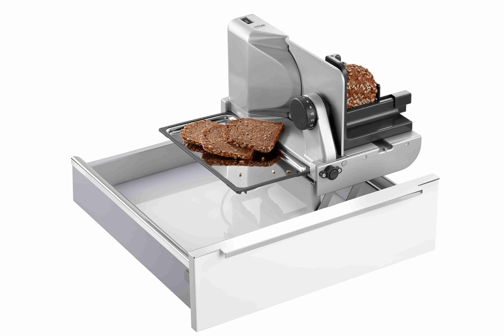 Vstavaný krájač potravín Ritter strieborná BFS62SR.H strieborná