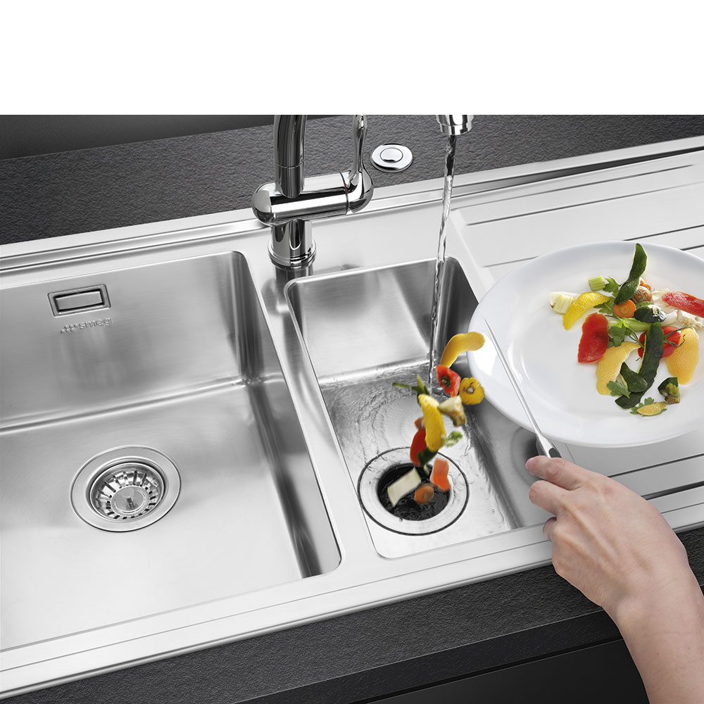 Smeg Drviče odpadu KITFD100 nerez