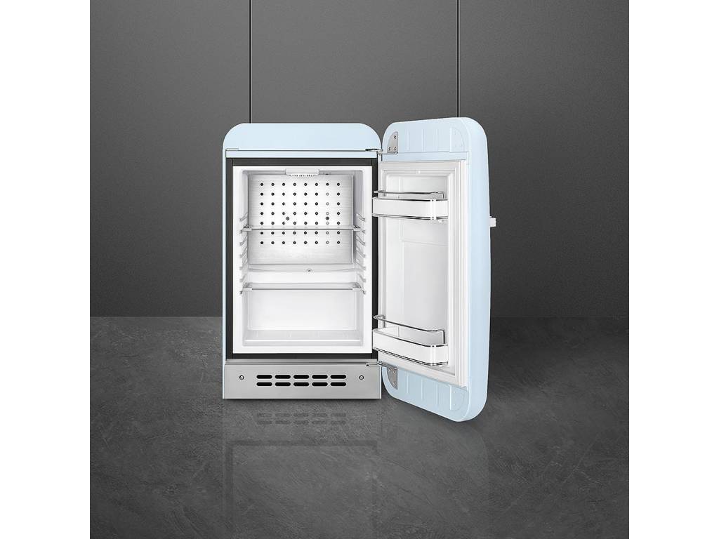 Minibar Smeg FAB5RPB5 pastel modrá pravý pánt