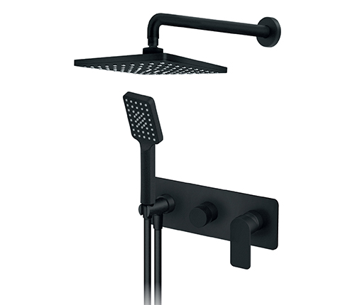 Sprchový set pod omietku Rosan S2 231605B čierna