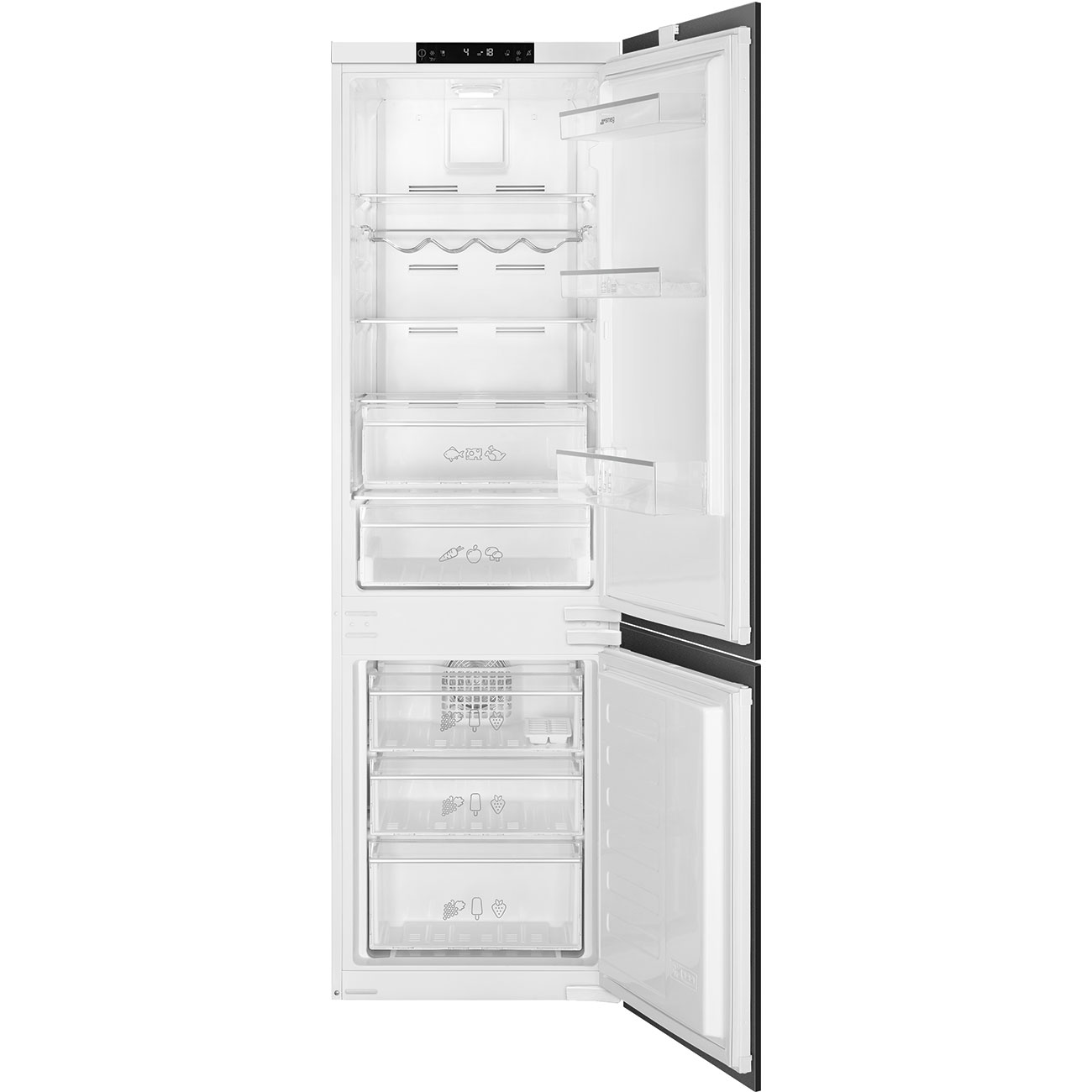 Vstavaná chladnička Smeg Universal C8175TNE biela