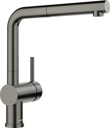 Blanco Linus-S satin dark steel výsuvná sprška