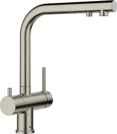 Blanco Fontas II satin platinum