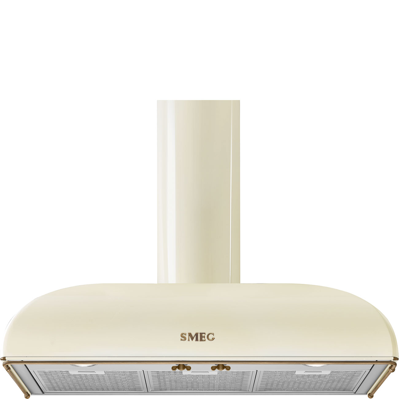 Digestor Smeg Colonial KS89POE krémová/mosadz
