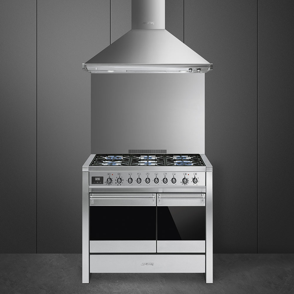 Plynový sporák Smeg Classic A2-81 nerez 