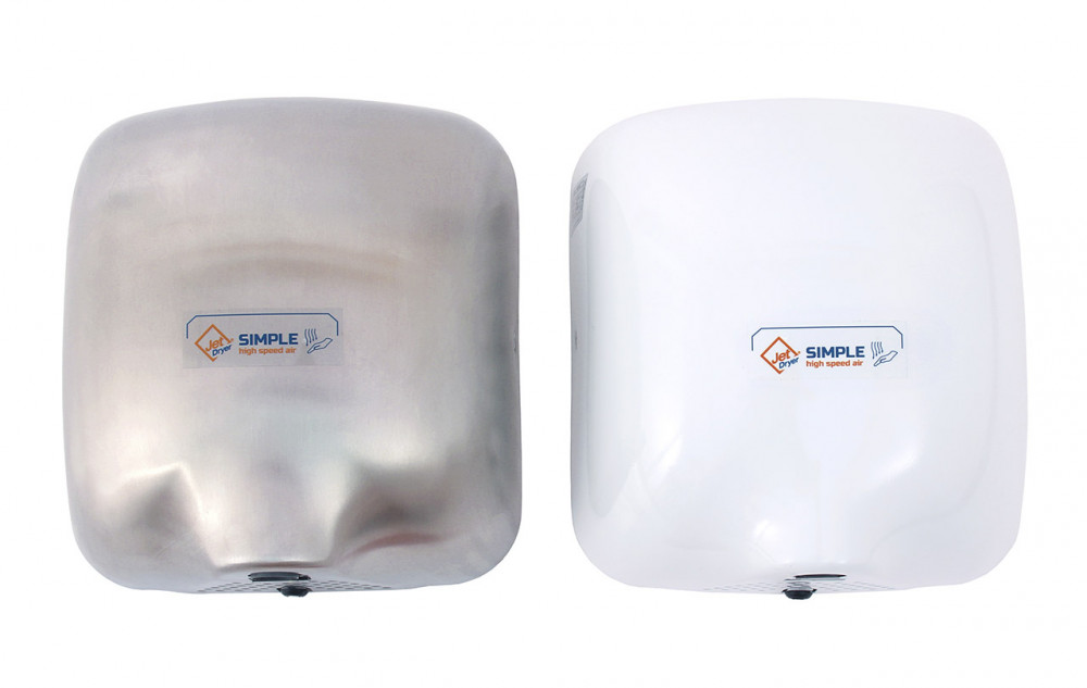 Jet Dryer Simple matný nerez