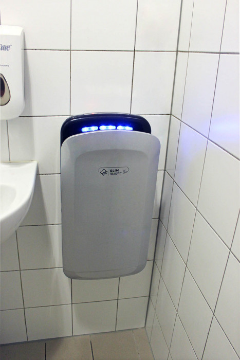 Jet Dryer Slim strieborný ABS plast