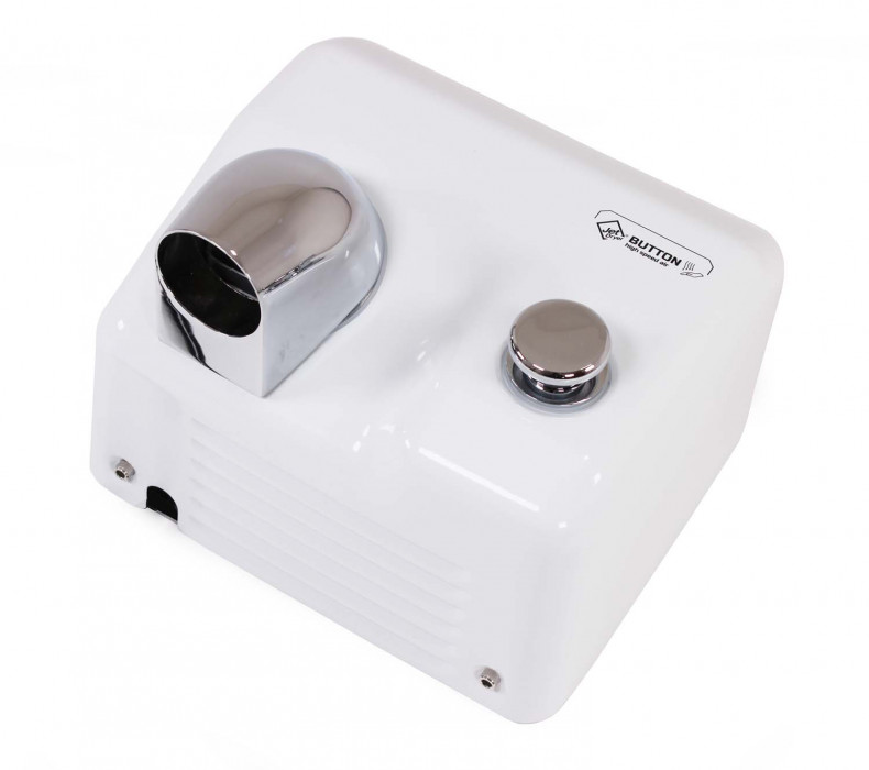 Jet Dryer Button biely kov