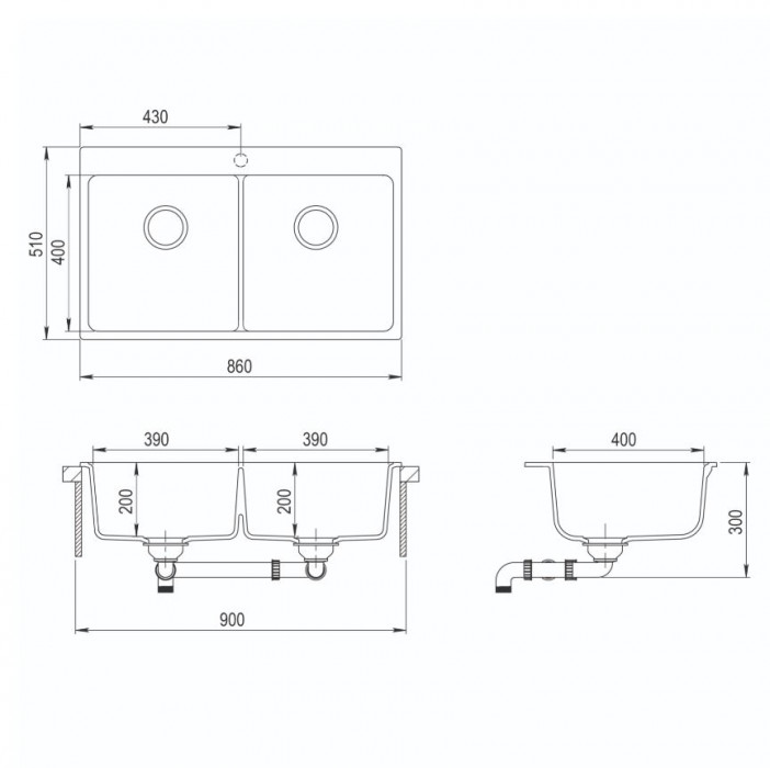 Aquasanita Magna 860.2E hliníková metalíza
