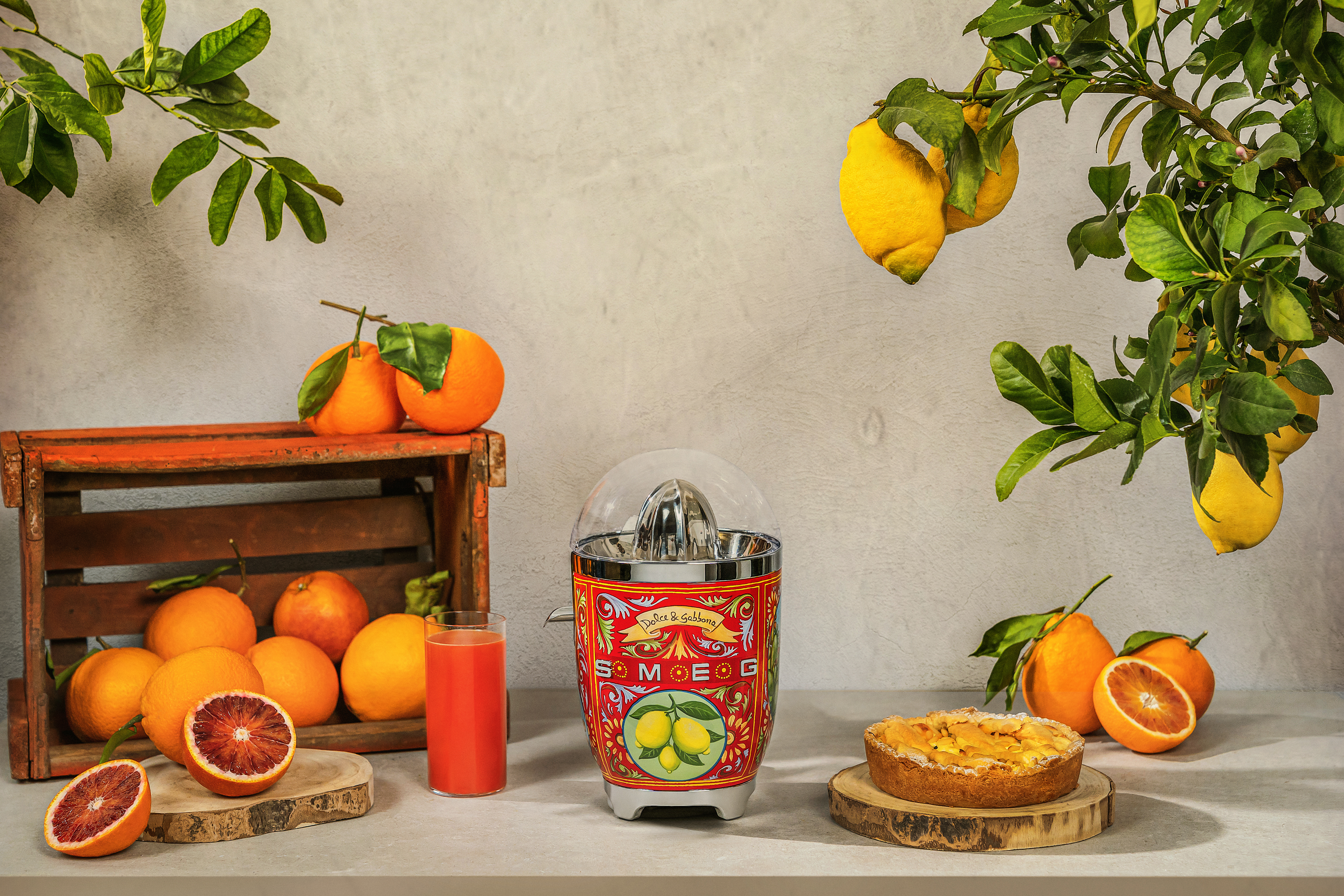 Lis na citrusy Smeg CJF01DGEU Dolce&Gabbana