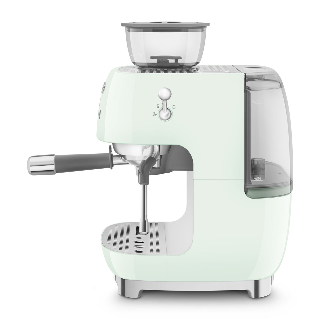 Manuálny kávovar Smeg EGF03PGEU pastel zelená