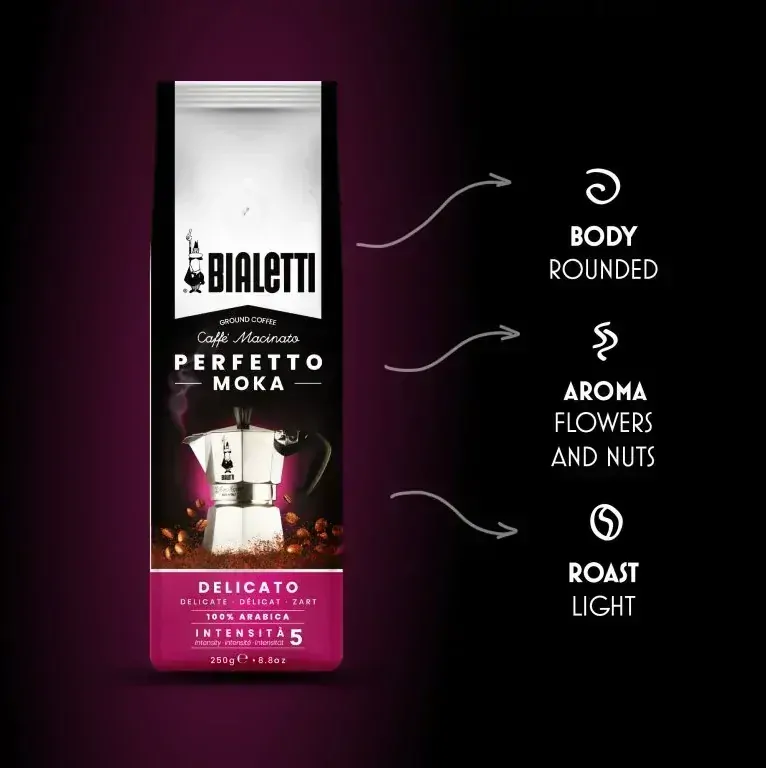 Bialetti Perfetto Moka Delicato 250 g