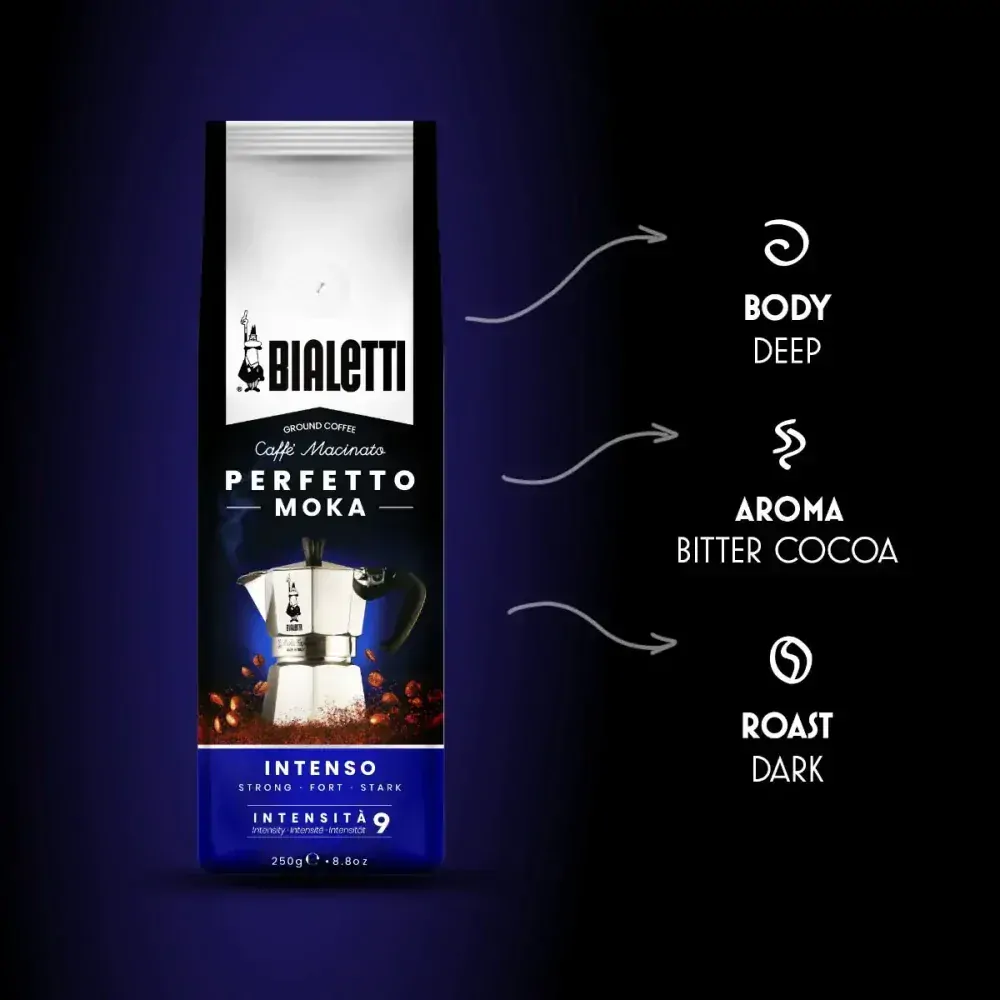 Bialetti Perfetto Moka Intenso 250 g
