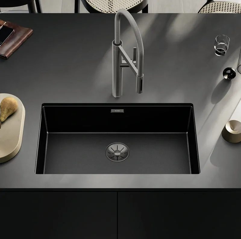 Blanco sada satin dark steel - pre jednu vaničku
