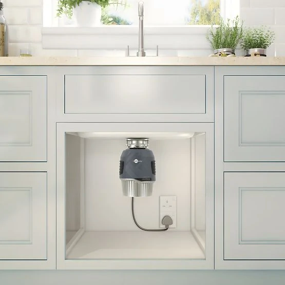 Drvič odpadu InSinkErator Evolution Plus 1000 SR brúsené nerezové tlačidlo