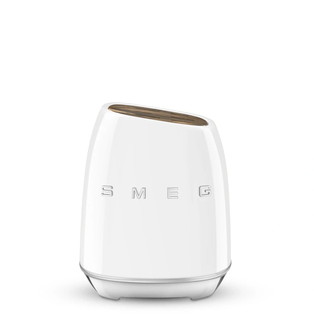 Smeg sada 6 nožov v bloku KBSF02WH biela