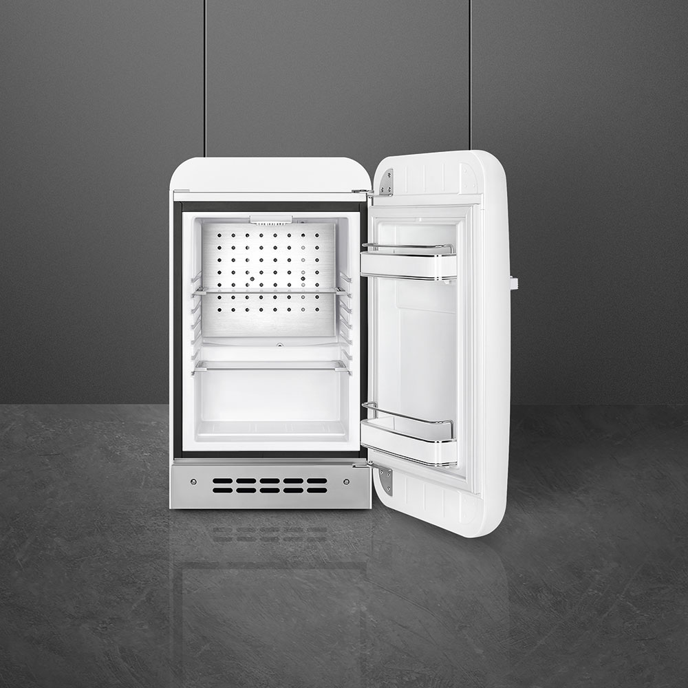 Minibar Smeg FAB5RWH5 biela pravý pánt