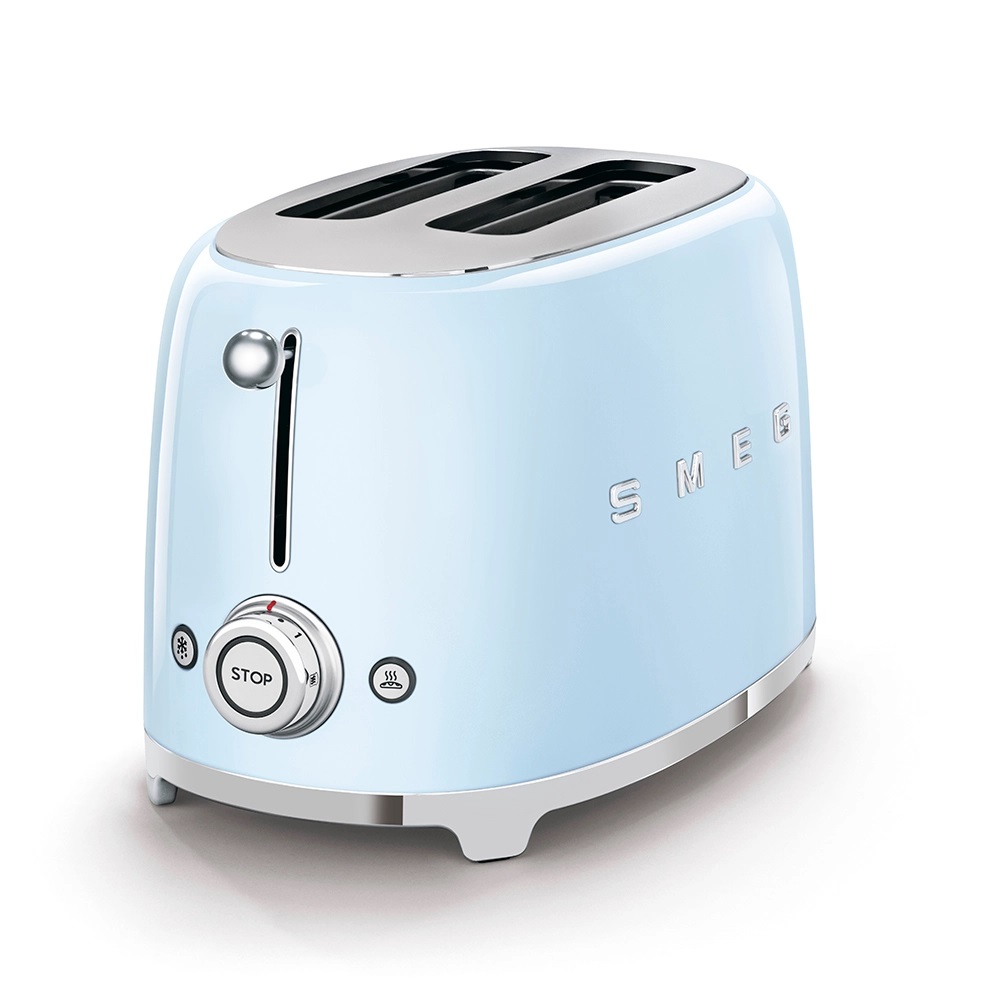 Hriankovač 2x2 Smeg TSF01PBEU pastel modrá