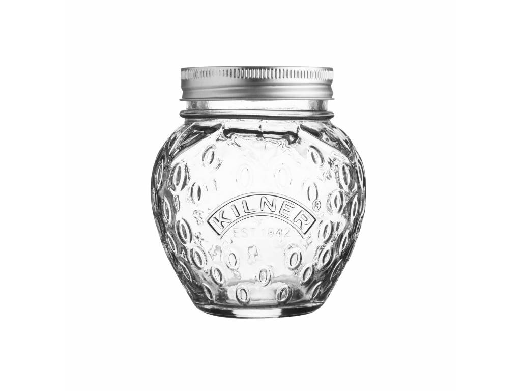 Kilner sklenená zaváracia nádoba s viečkomv tvare ovocia, 0,4 l