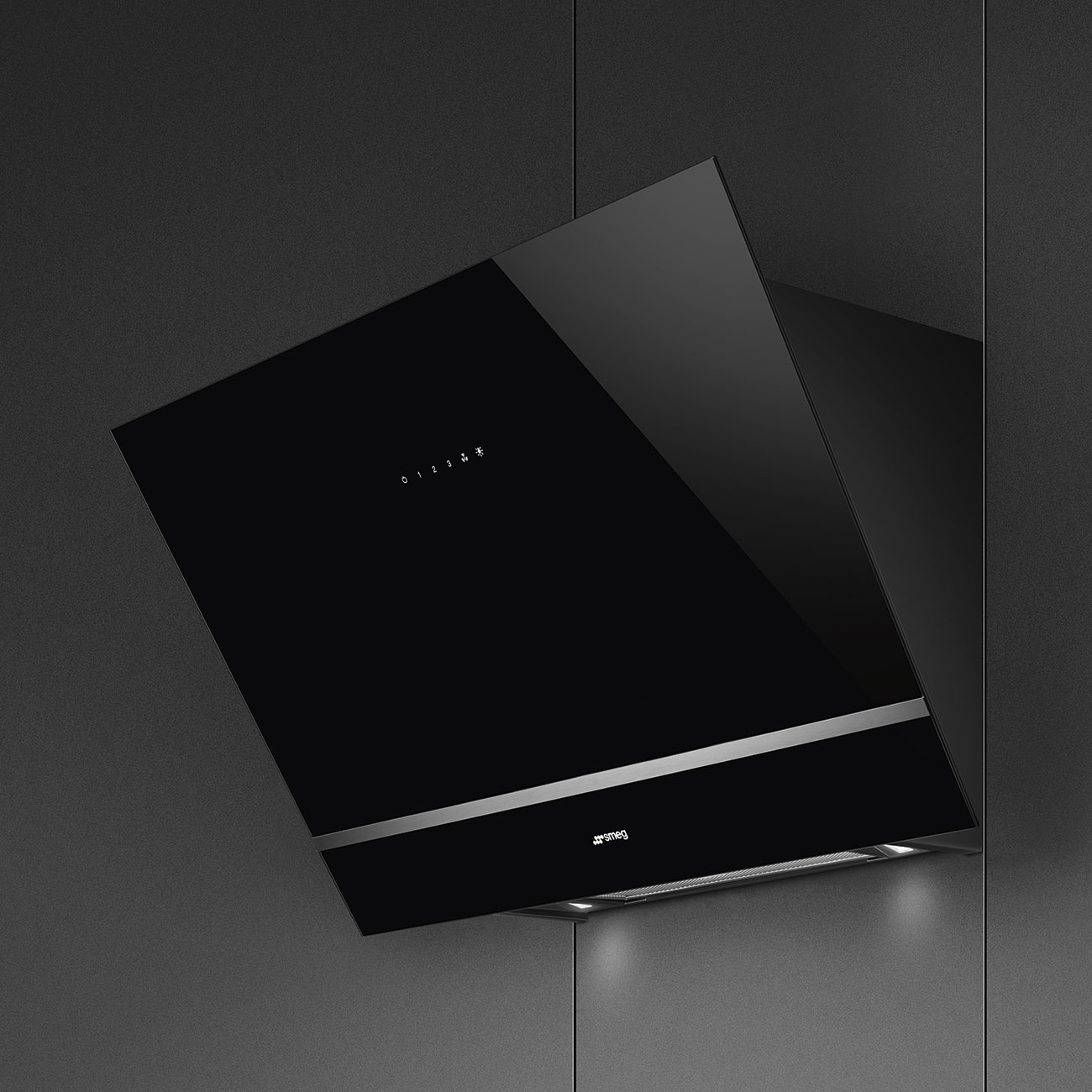 Digestor Smeg Universale KV28N čierna