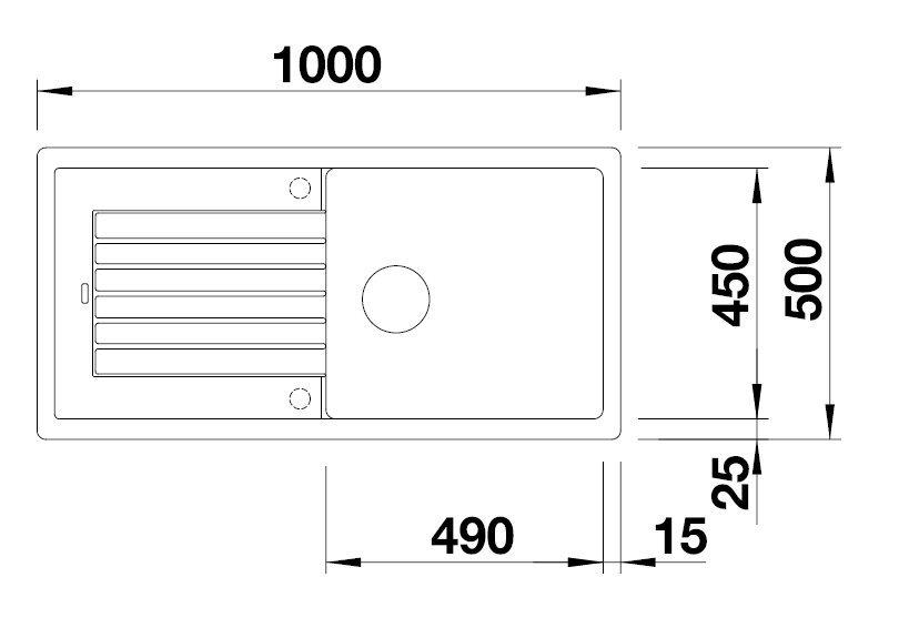 Blanco Zia XL 6 S biela
