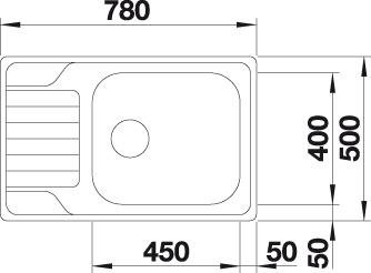 Blanco Dinas Xl 6 S Compact nerez