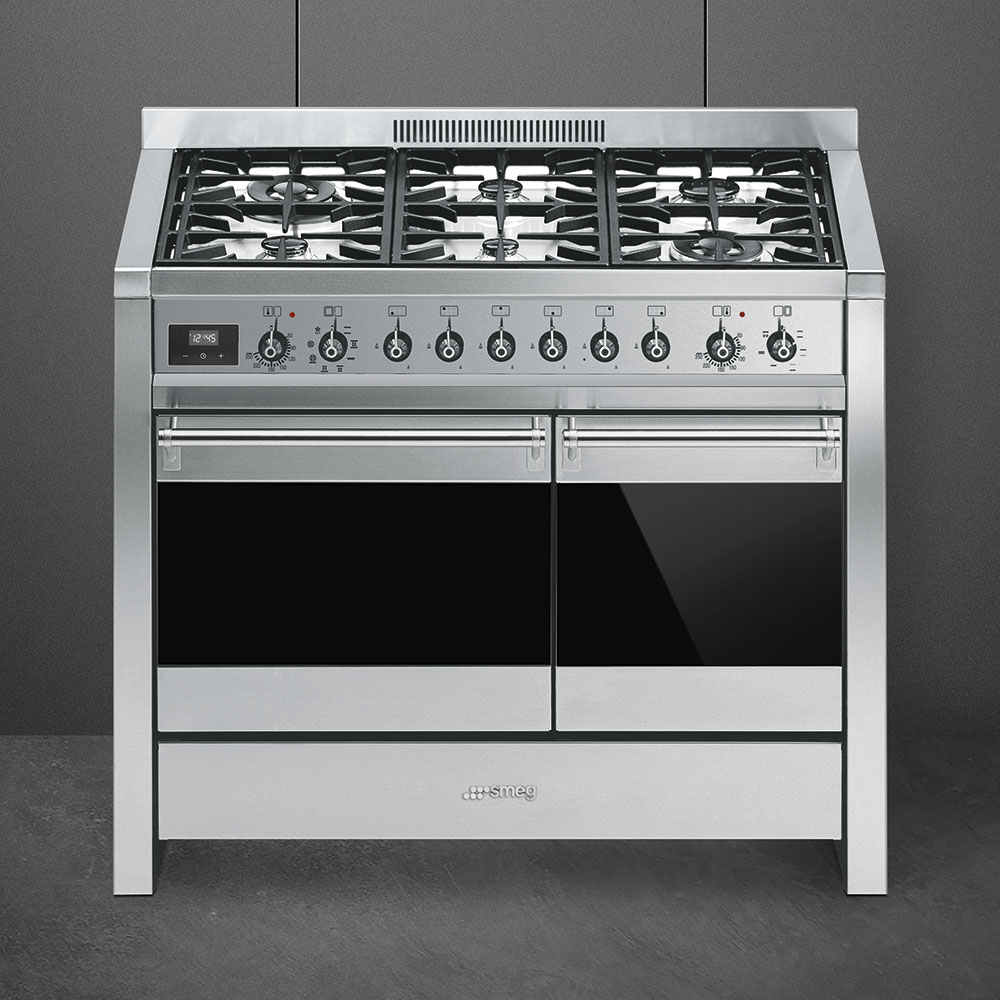 Plynový sporák Smeg Classic A2-81 nerez 