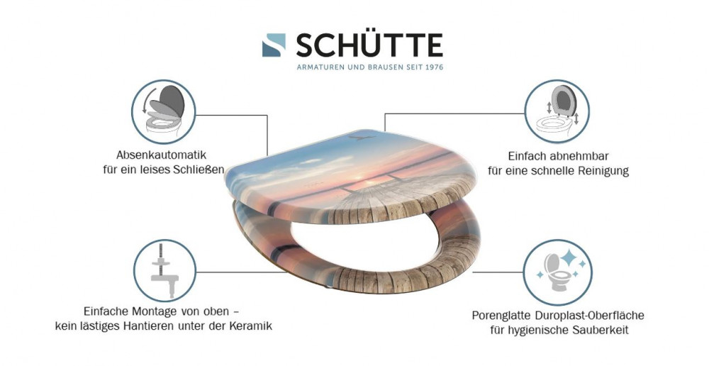 Schütte Sunset Sky | Duroplast, Soft Close