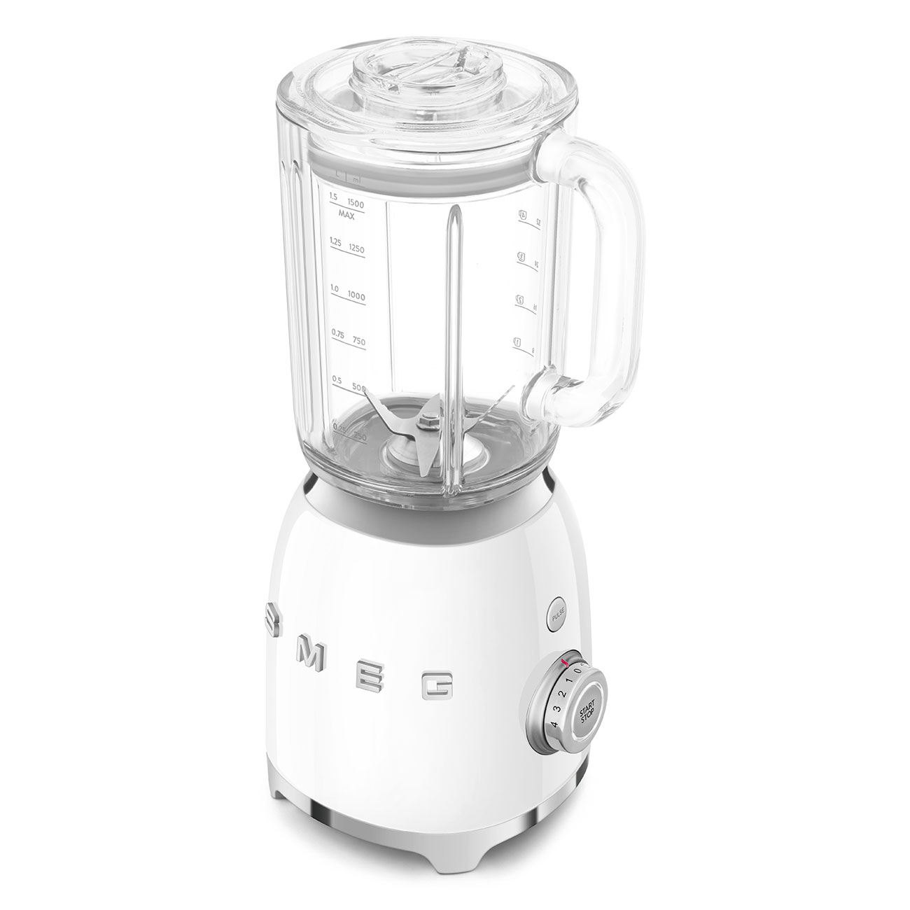 Stolný mixer Smeg BLF03WHEU biela