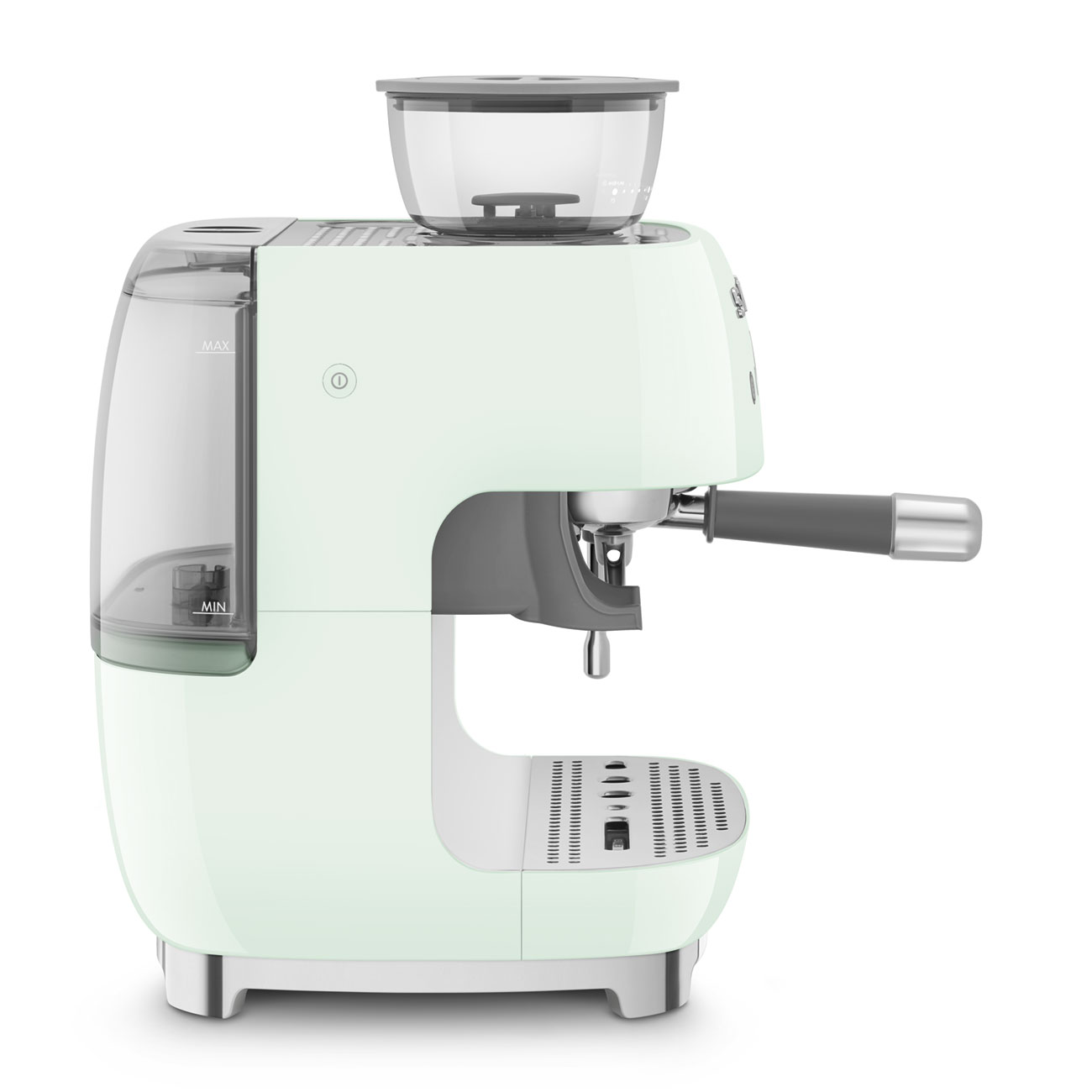 Manuálny kávovar Smeg EGF03PGEU pastel zelená