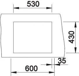Blanco Claron 500-IF dark steel