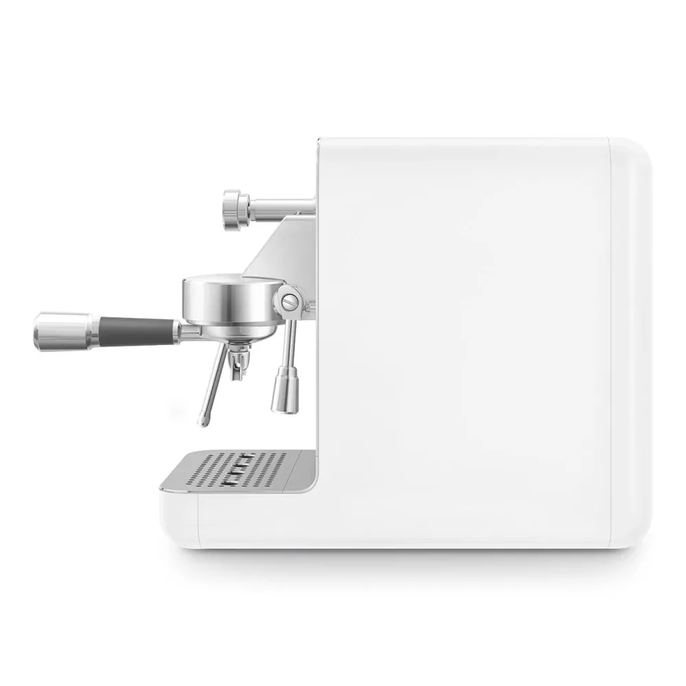 Minipro espresso kávovar Smeg EMC02WHMEU matná biela