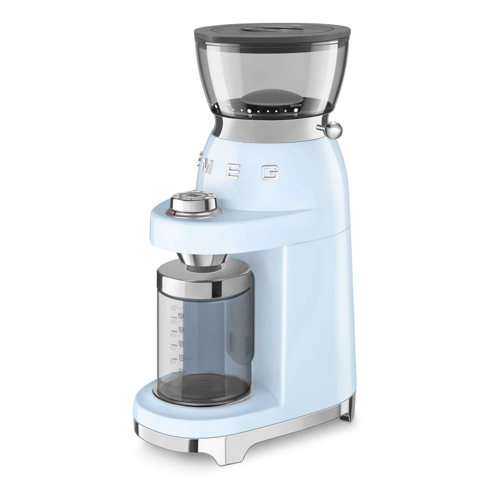 Mlynček na kávu Smeg CGF03PBEU pastel modrá