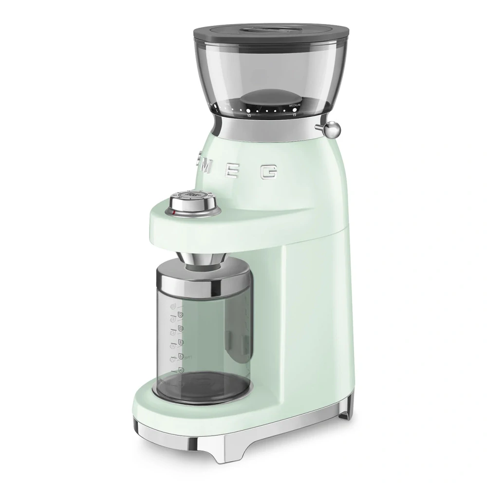 Mlynček na kávu Smeg CGF03PGEU pastel zelená