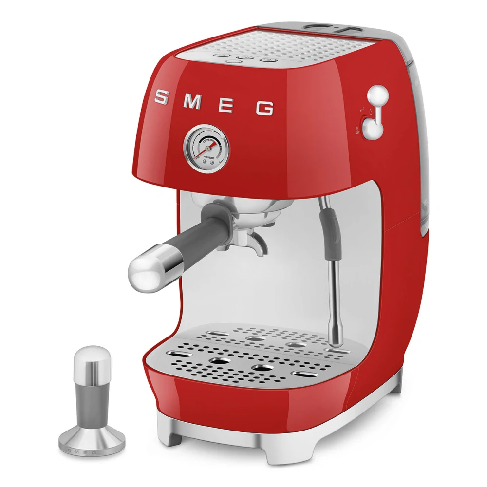 Espresso Kávovar Smeg ECF03RDEU červená