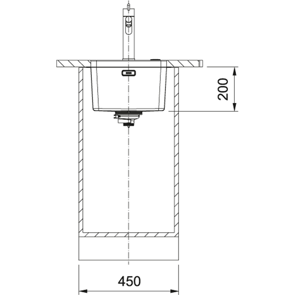 Franke Mythos MYX 110-34 nerez