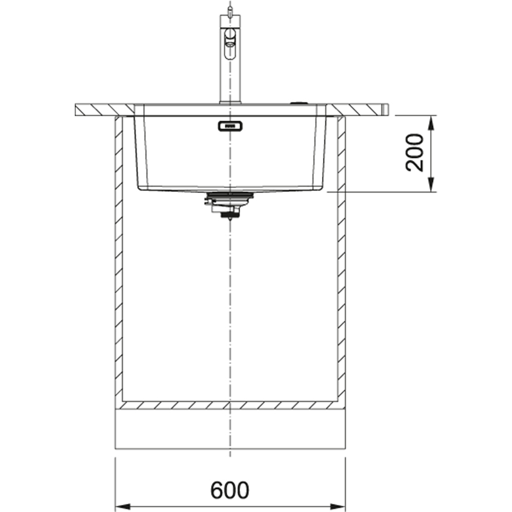 Franke Mythos MYX 110-50 nerez