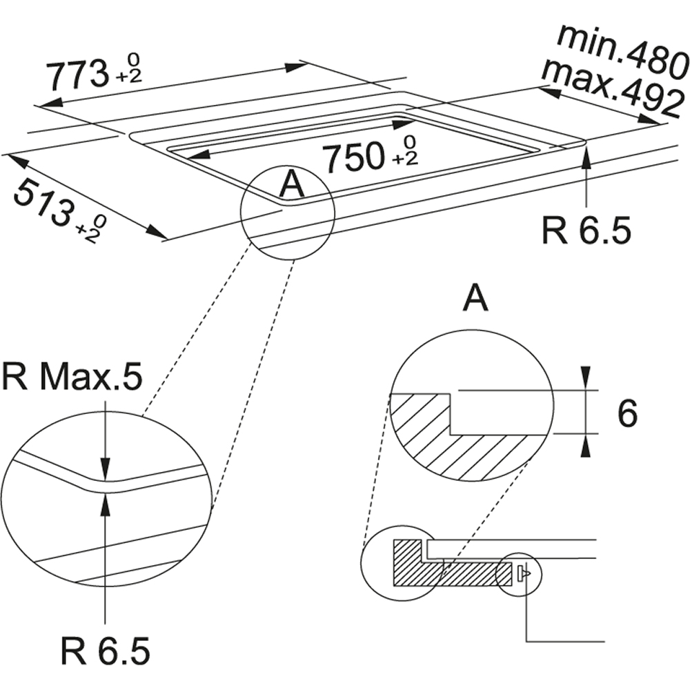 Franke Maris FMA 654 I F BK