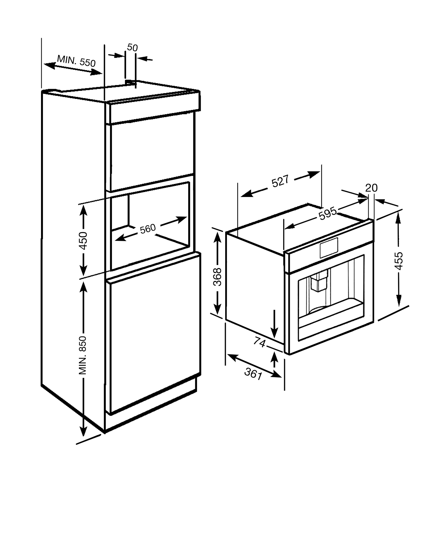 Kávovar Smeg Colonial CMS8451A antracit