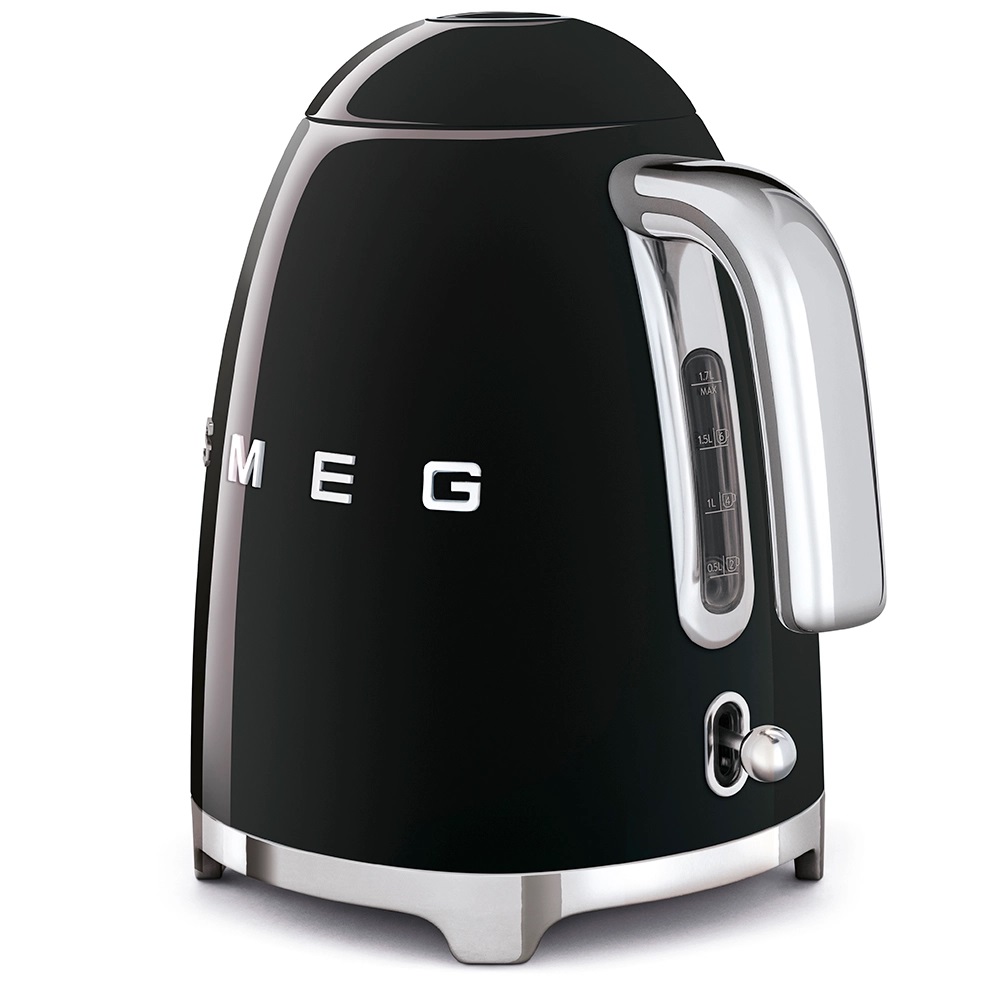 Rýchlovarná kanvica Smeg KLF03BLEU čierna