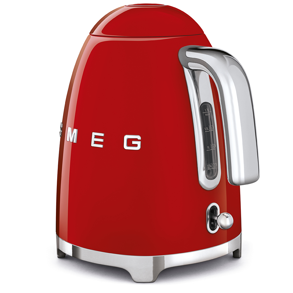 Rýchlovarná kanvica Smeg KLF03RDEU červená