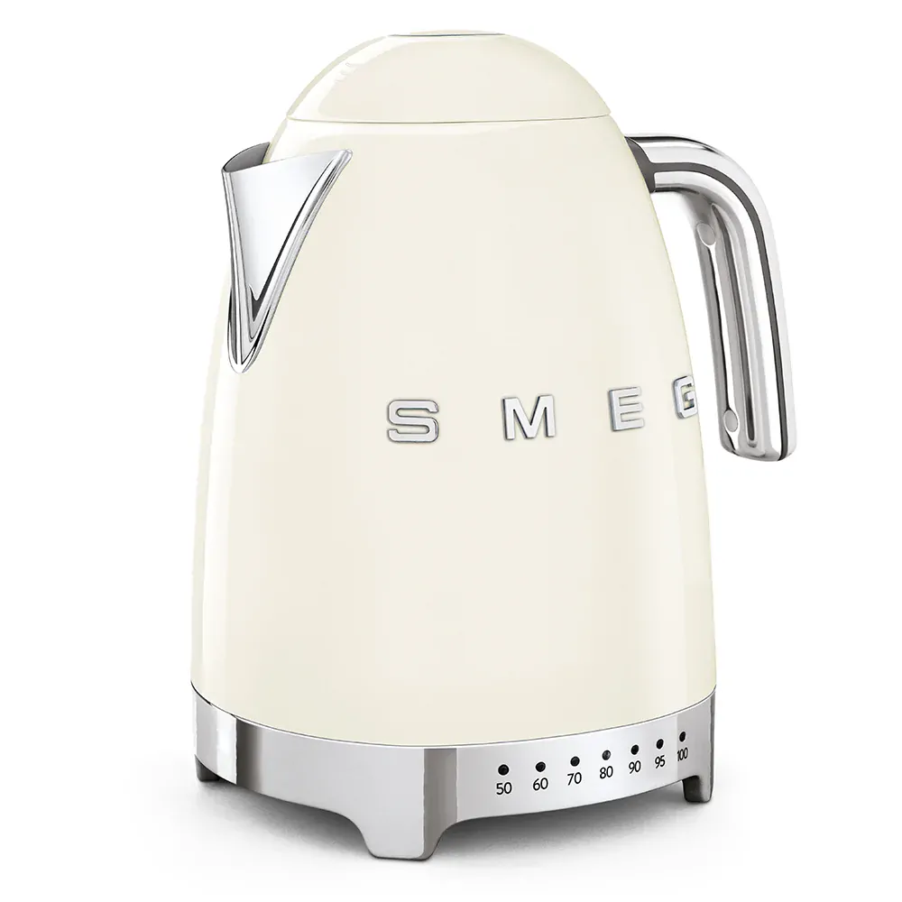 Rýchlovarná kanvica Smeg KLF04CREU s variabilnou teplotou krémová