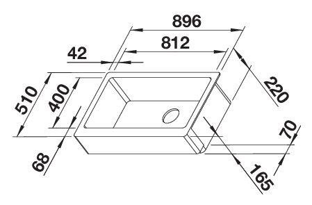 Blanco Vintera XL 9-UF antracit
