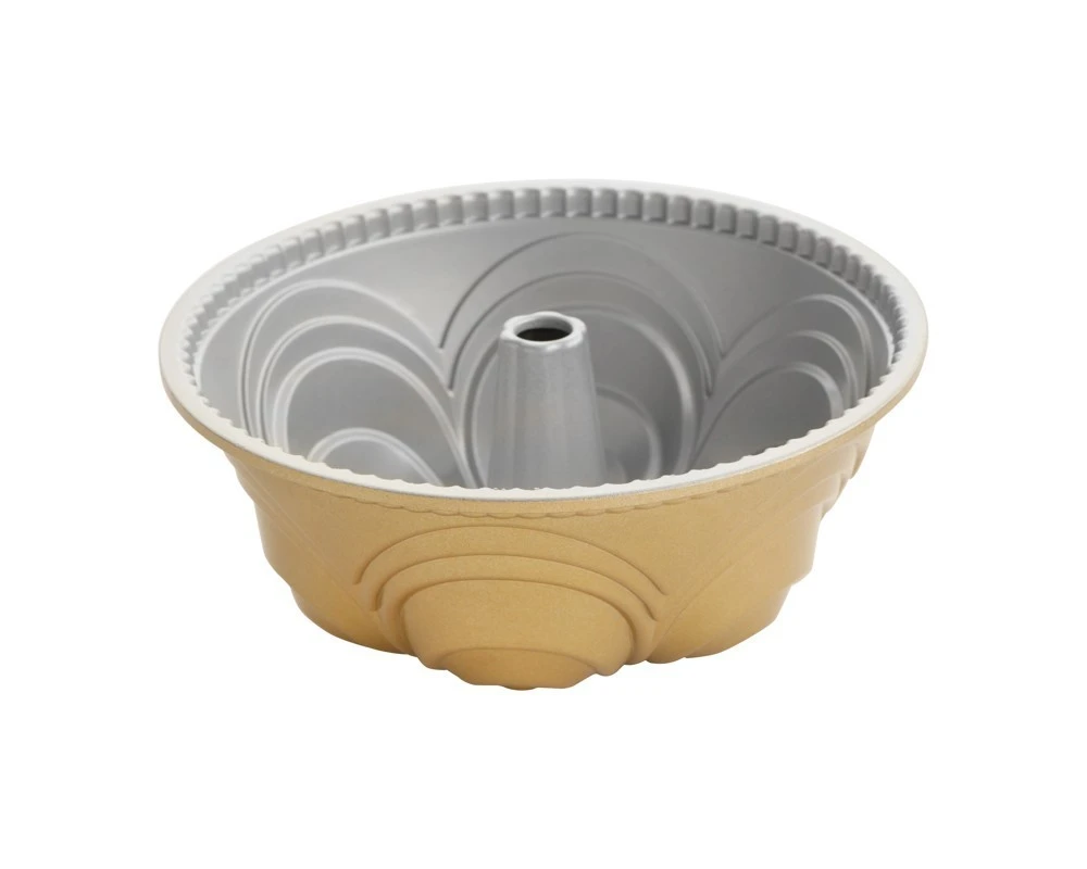 Nordic Ware forma na bábovku Chiffon, zlatá, 2,4 l