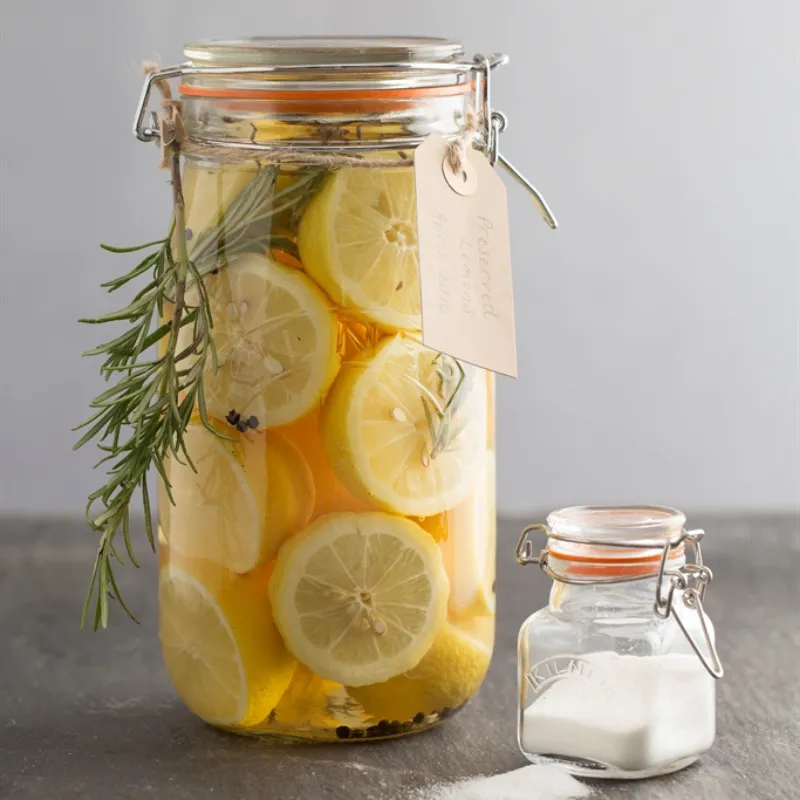 Kilner sklenená zaváracia nádoba s klipom guľatá, 3l