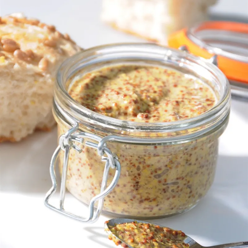 Kilner sklenená zaváracia nádoba s klipom guľatá, 0,125l